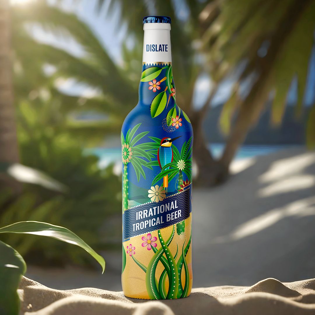 DISLATE IRRATIONAL TROPICAL BEER