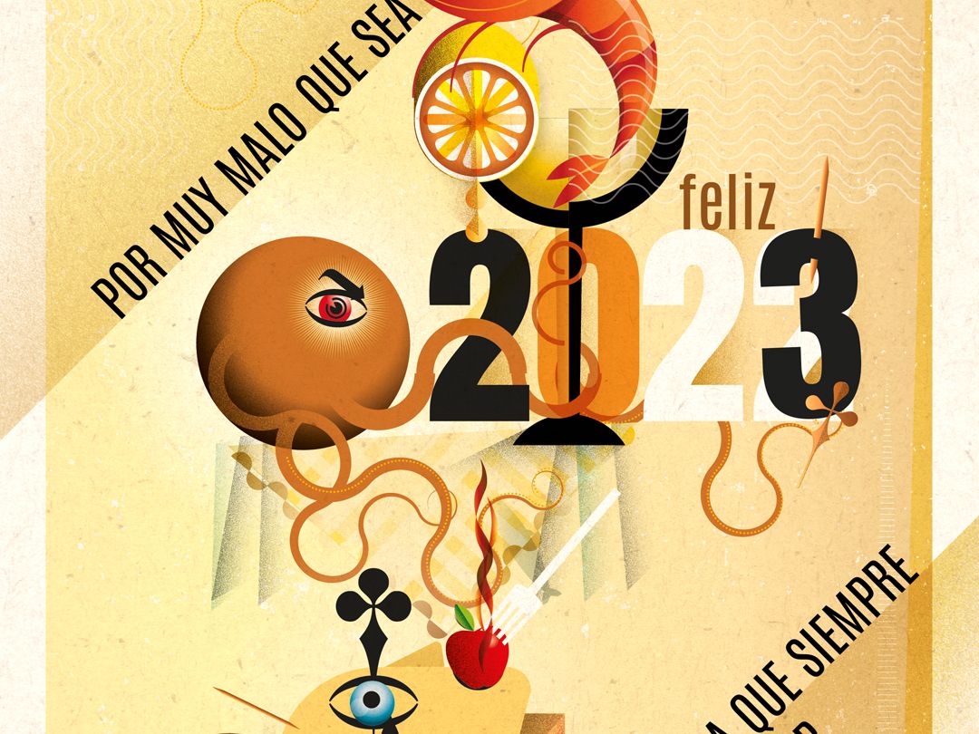 Felicitación de año nuevo
